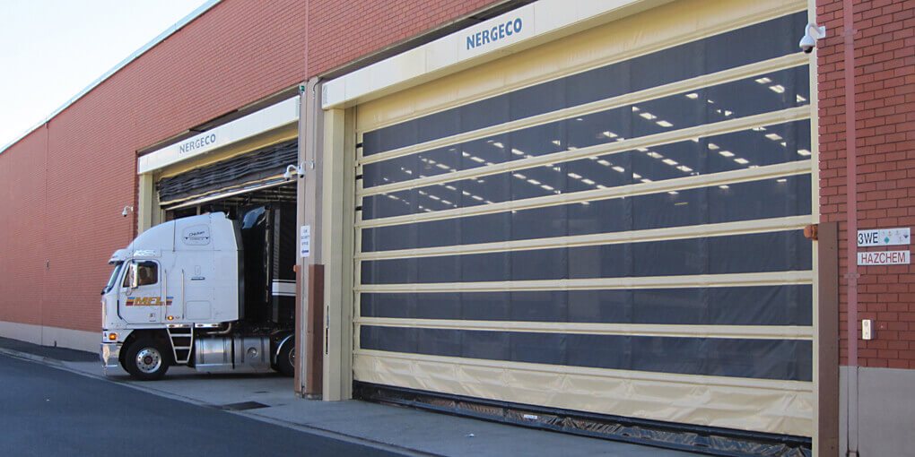 Скоростные ворота NERGECO T ENDURO 2 с маскитной сеткой